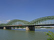 Fotos Hohenzollernbrücke mit Zug