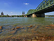 Fotos Hohenzollernbrücke vom Kennedy Ufer
