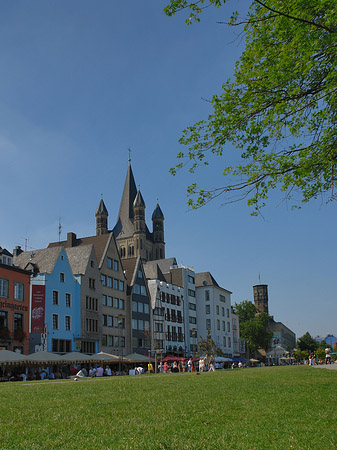 Foto Groß St Martin hinter Fischmarkt - Köln
