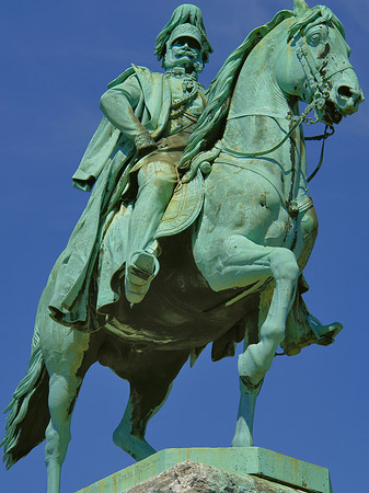 Reiterstatue Foto 