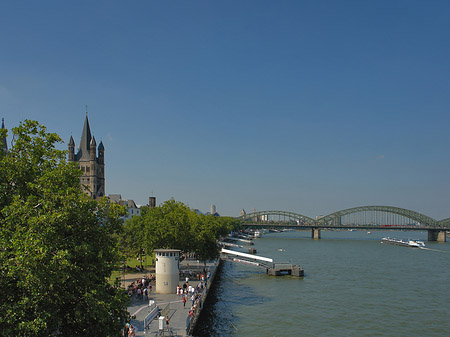 Foto Frankenwerft bis Hohenzollernbrücke