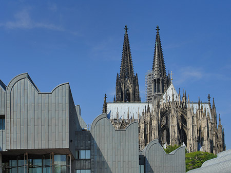 Dächer vor dem Kölner Dom Foto 