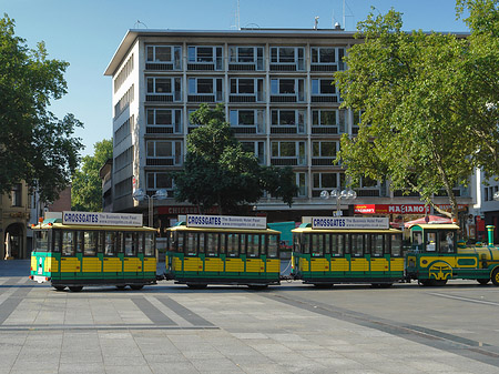 Foto Roncalliplatz mit Wolters Bimmelbahn